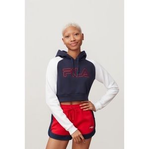 NWT Fila Valeria Cropped Hoodie